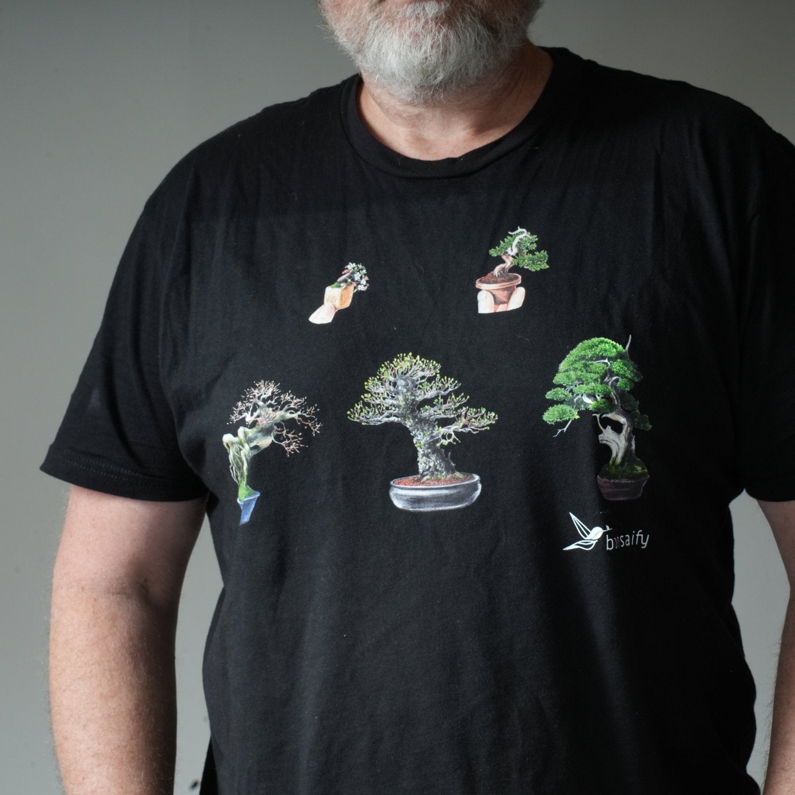 bonsai tree t shirt Bonsaify Styles Short Sleeve T-Shirt