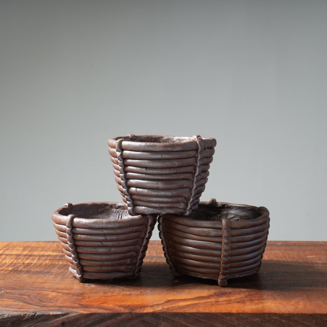 Bonsaify | Mitunobu Ito Basket Bonsai Pot