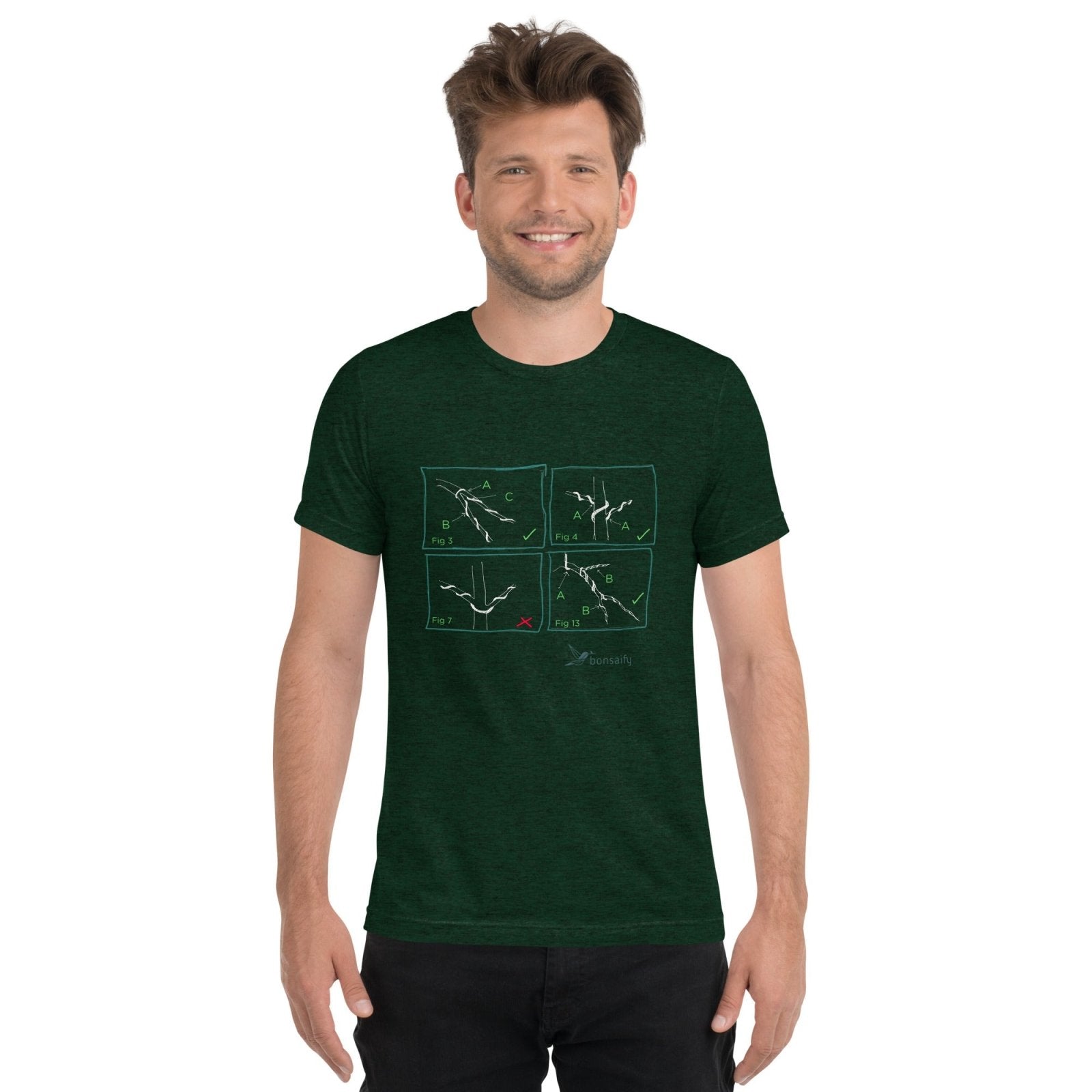 Bonsai Wiring Diagram Short Sleeve T-shirt – Bonsaify
