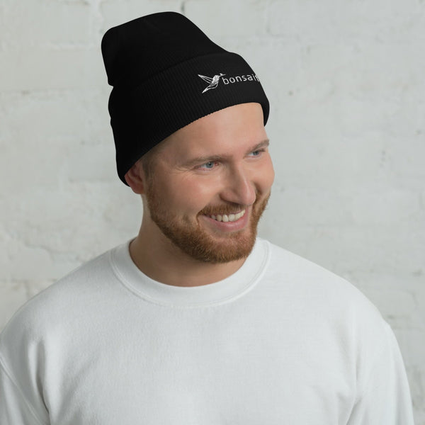 Bonsaify Cuffed Hummingbird Beanie - Bonsaify
