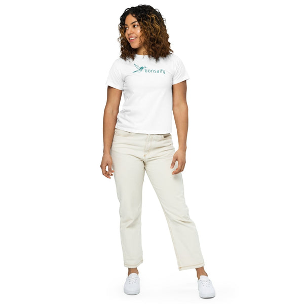 Bonsaify Women’s high - waisted logo t-shirt - Bonsaify