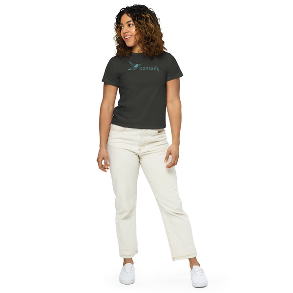 Bonsaify Women’s high - waisted logo t-shirt - Bonsaify