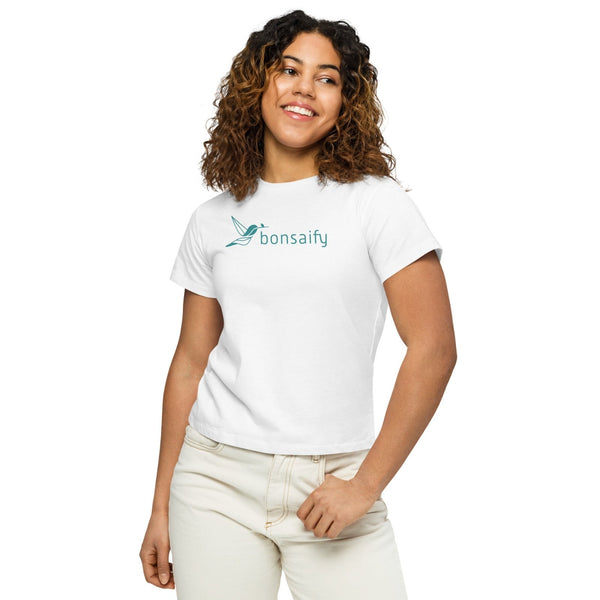 Bonsaify Women’s high - waisted logo t-shirt - Bonsaify
