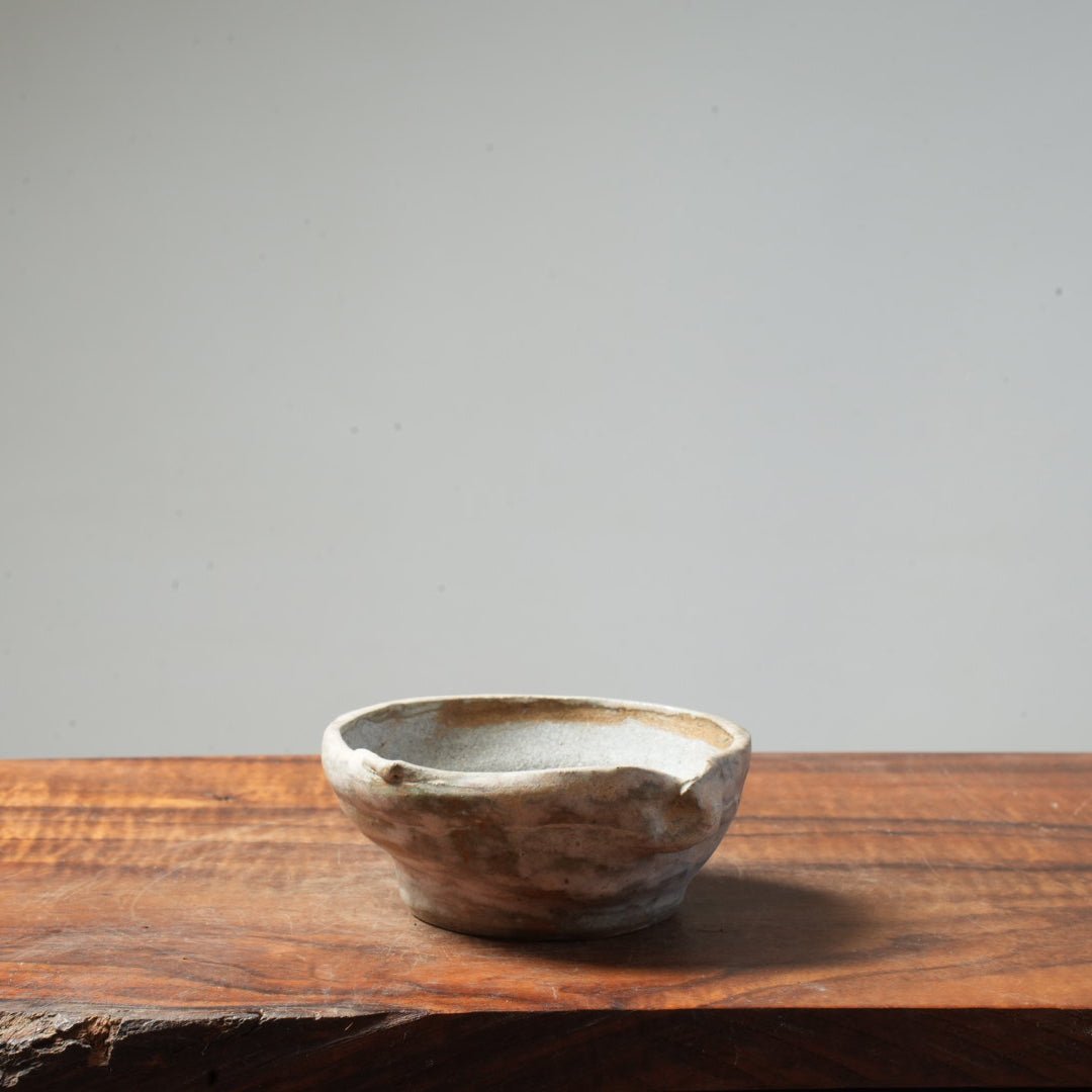 Eric Schrader Ash - Splashed Round Pot #31 - Bonsaify