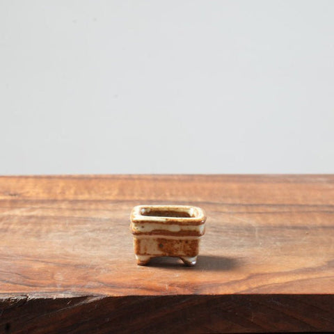 Eric Schrader Glazed Mini Pot 04 - Bonsaify