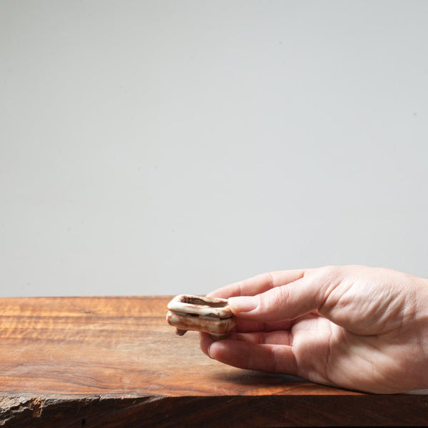 Eric Schrader Glazed Mini Pot #05 - Bonsaify