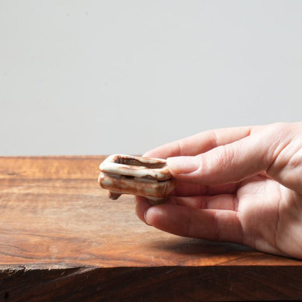 Eric Schrader Glazed Mini Pot 05 - Bonsaify