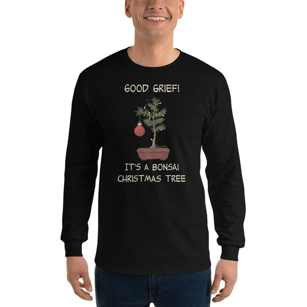 Good Grief Bonsai Christmas Long Sleeve Shirt - Bonsaify
