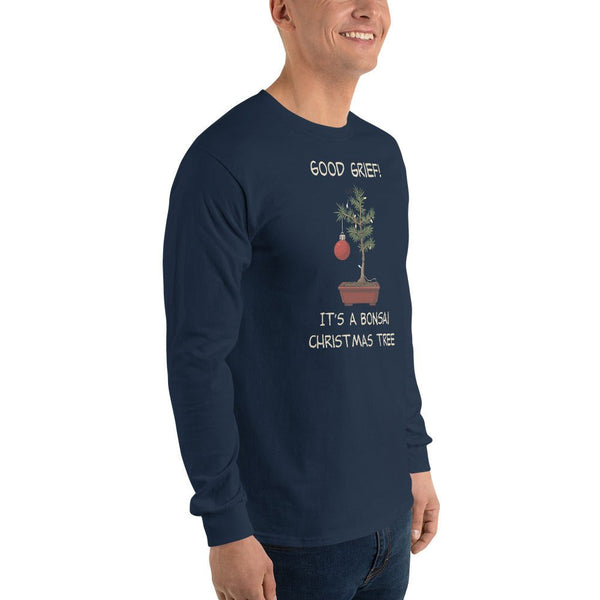 Good Grief Bonsai Christmas Long Sleeve Shirt - Bonsaify