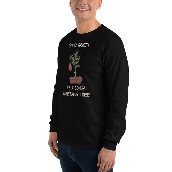 Good Grief Bonsai Christmas Long Sleeve Shirt - Bonsaify