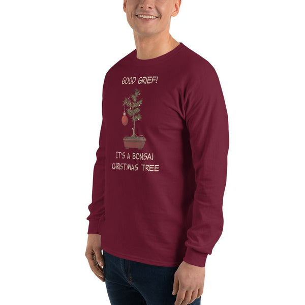 Good Grief Bonsai Christmas Long Sleeve Shirt - Bonsaify