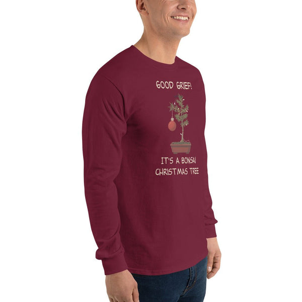 Good Grief Bonsai Christmas Long Sleeve Shirt - Bonsaify