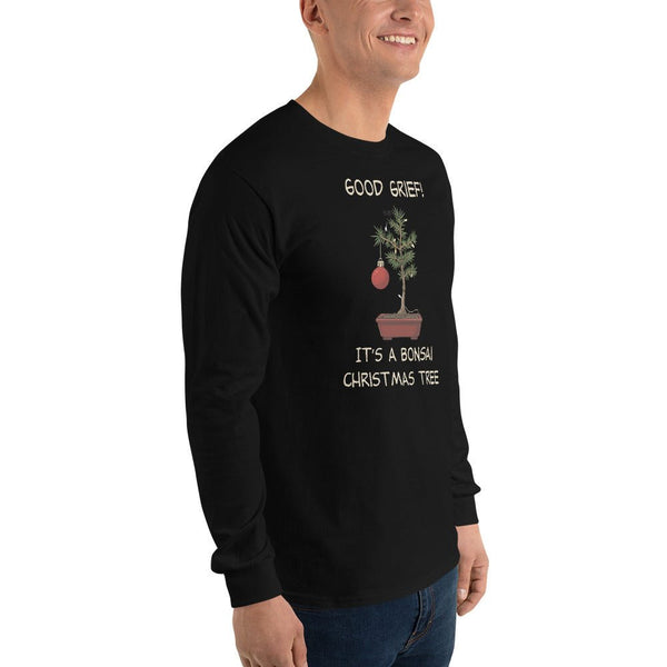 Good Grief Bonsai Christmas Long Sleeve Shirt - Bonsaify