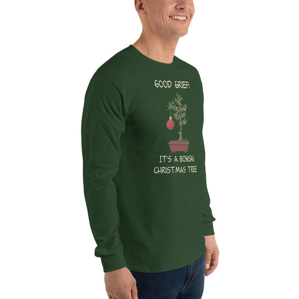 Good Grief Bonsai Christmas Long Sleeve Shirt - Bonsaify