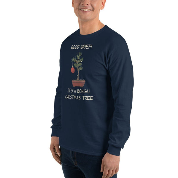 Good Grief Bonsai Christmas Long Sleeve Shirt - Bonsaify