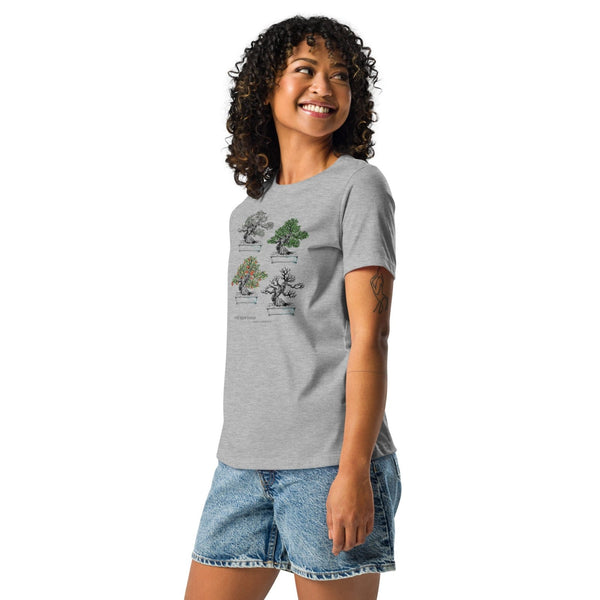 Women's Four Seasons Bonsai Relaxed T-Shirt - Bonsaify