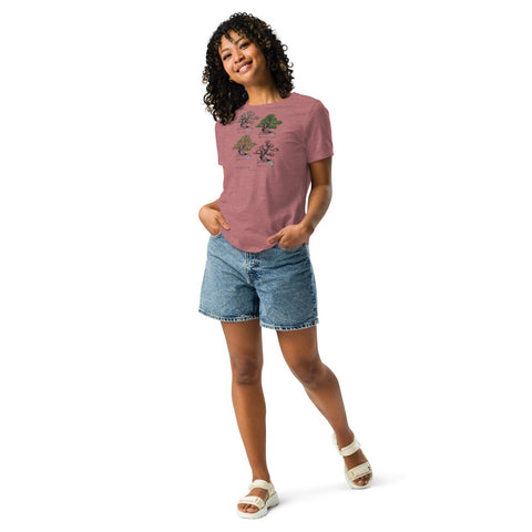 Women's Four Seasons Bonsai Relaxed T-Shirt - Bonsaify