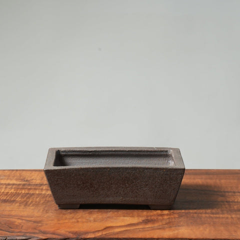 Arakawa Ash-Splashed Small Deep Rectangles - Bonsaify