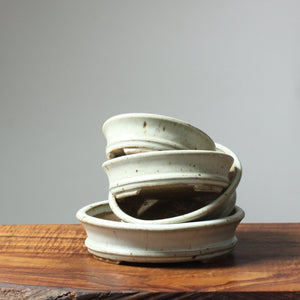 Arakawa "Sparrow Egg" Glazed Ovals - Bonsaify