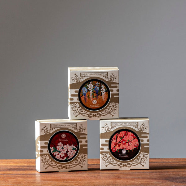 "Bonsai Blossoms" Hand Cream (Ume, Cherry Blossom, Wisteria) - Bonsaify
