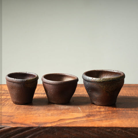 Mitunobu Ito Bag Motif Small Deep Bonsai Pot - Bonsaify
