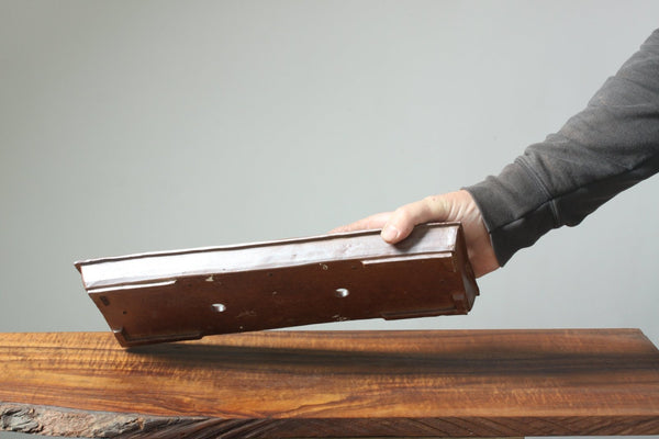 Mitunobu Ito Elongated Shallow Rectangle Bonsai Pots - Bonsaify