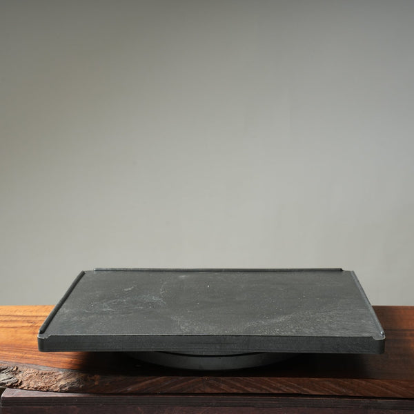 Rectangular Composite Bonsai Turntable - Bonsaify